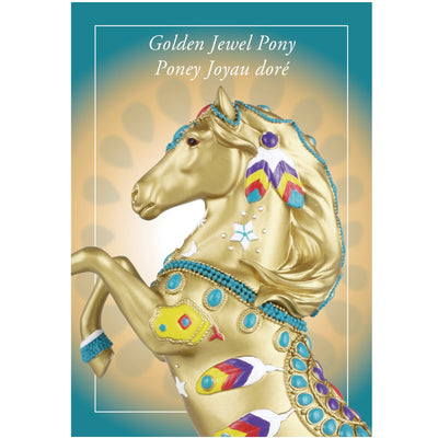 Enesco "Golden Jewel Pony" Trail of the Painted Ponies Figurine