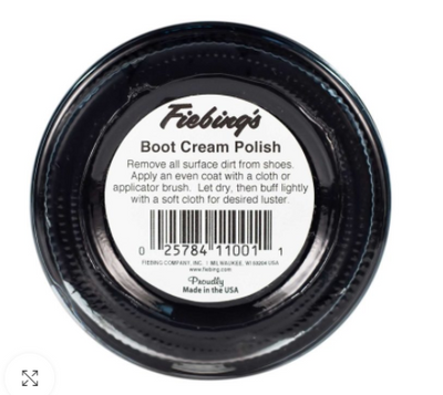 Fiebing's Boot & Shoe Creme Polish - Black (01)