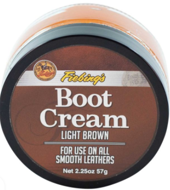 Fiebing's Boot & Shoe Creme Polish - Light Brown (25)