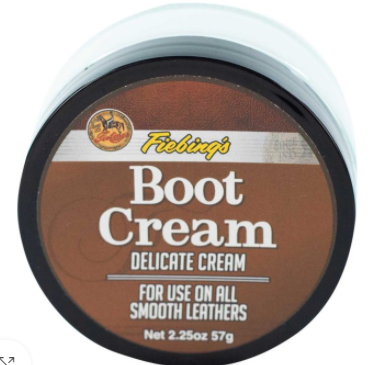 Fiebing Black Boot Cream Polish