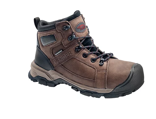 Avenger Men's Brown MID Ripsaw Work Boot