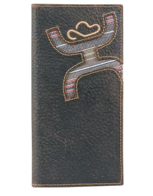 Hooey Brands Signature Rodeo Wallet - Rustic Canvas Cut Out