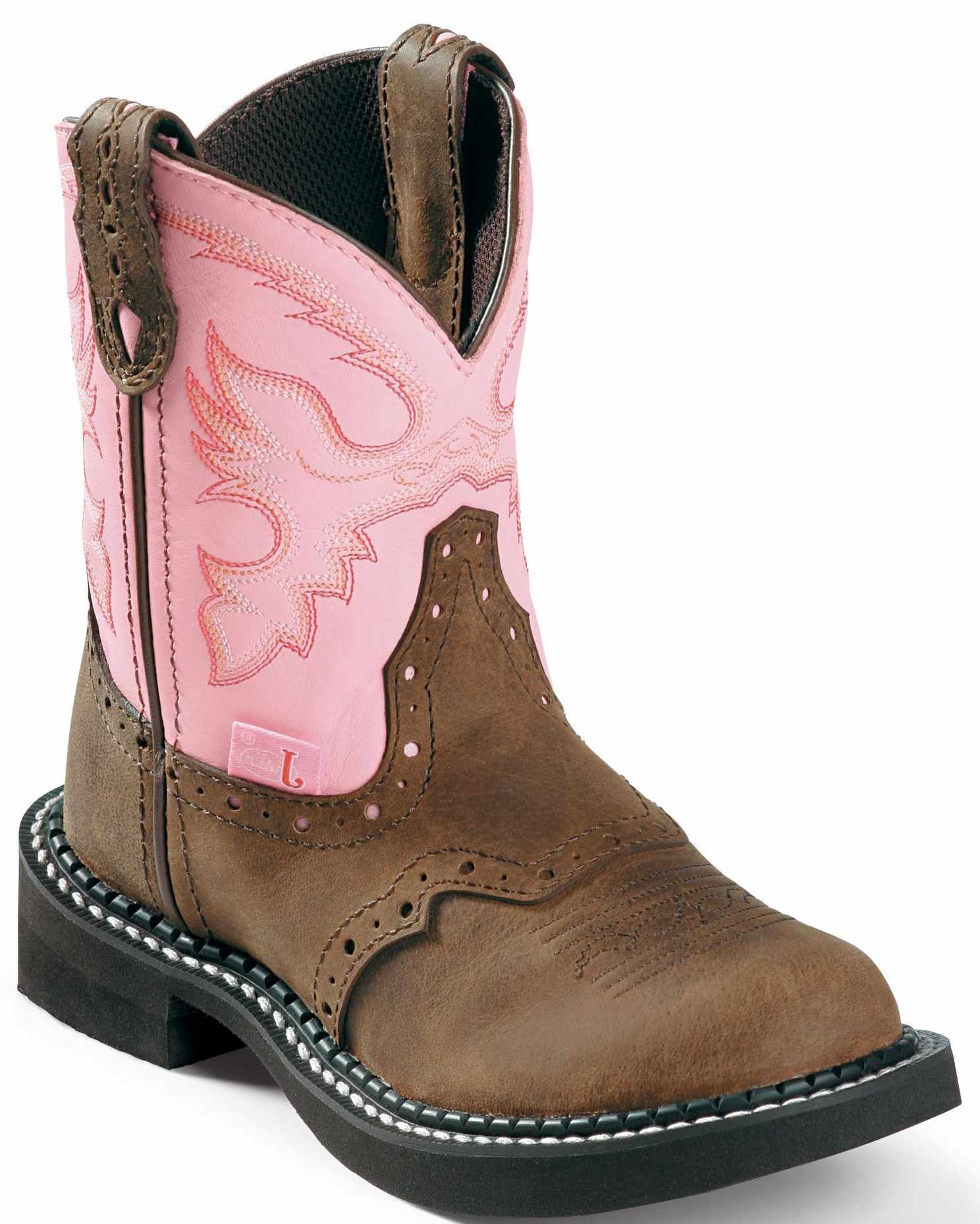 Justin Youth Bay Apache Gypsy Western Boot