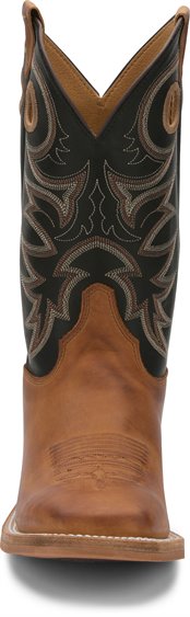 Justin Men's Caddo Copper Brown Western Boot