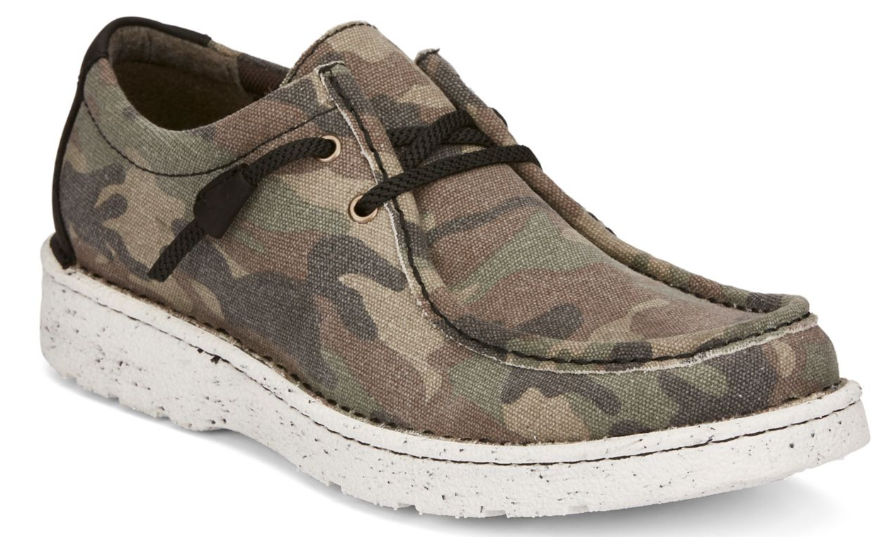 Justin Men s Hazer Camo Casual Shoe Centerville Western Store