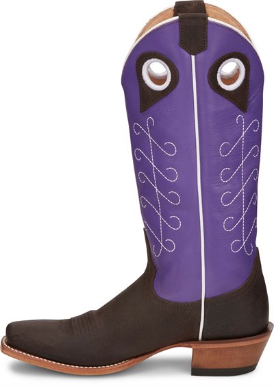 Justin Women's Hattie Purple Cowboy Boot