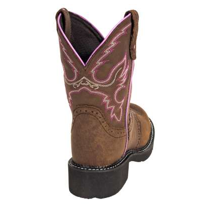 Justin boots outlet pink