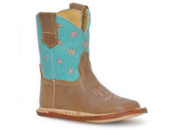 Roper Infants Embroidered Stars Western Boot