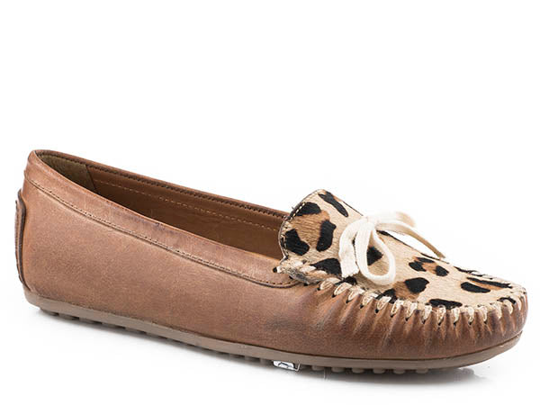 Roper Women's Hair On Casual Shoe - Leopard Print