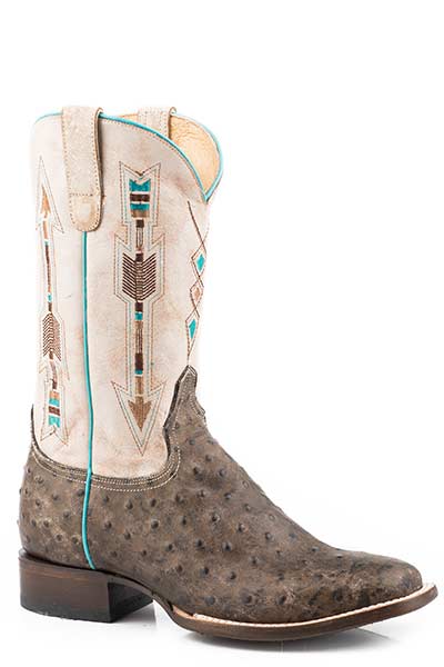 Roper Women's Embossed Ostrich Western Boot