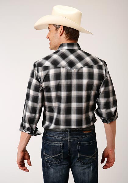 Roper  Cool Pine Western Shirt, - Men's Western Shirts