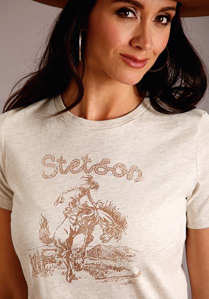 Women's Bucking Bronco Tee - Women's Graphic Western T-shirt