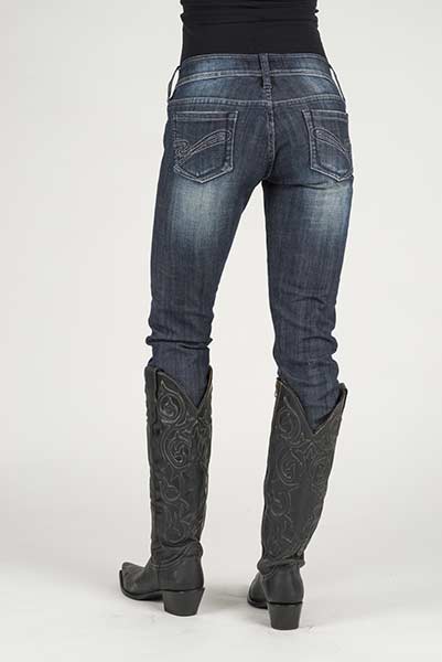 Stetson Women's Pixie Stix Skinny Straight Leg Jean