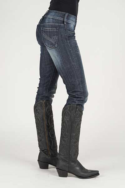 Stetson Women's Pixie Stix Skinny Straight Leg Jean