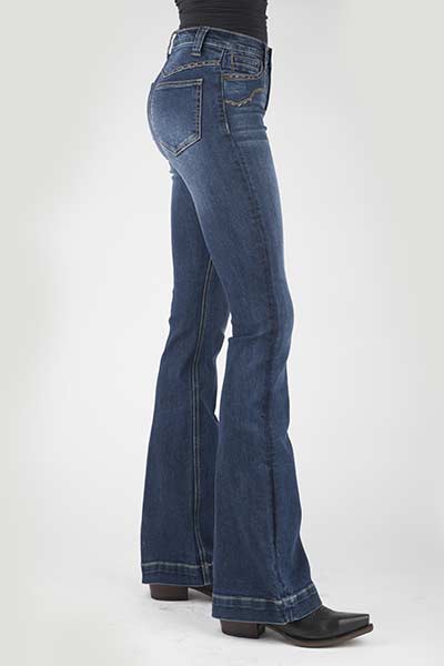 Stetson Women's High Rise Flare Jean