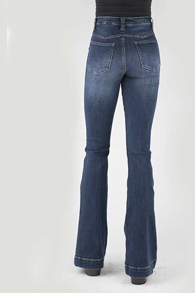 Stetson Women's High Rise Flare Jean