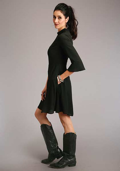 Stetson by Karman Poly Crepe Knee Length Dress