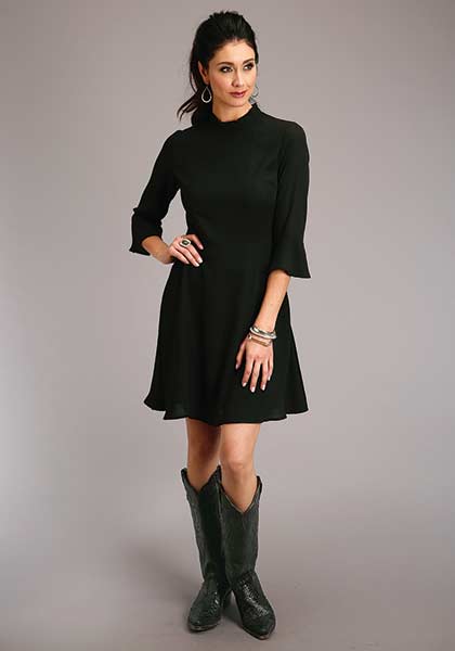 Stetson by Karman Poly Crepe Knee Length Dress Stetson by Karman Poly Crepe Knee Length Dress