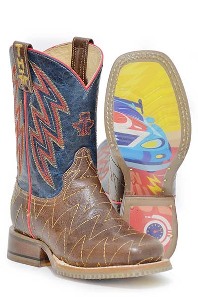Tin Haul Little Kid's Lightning Fast Western Boot