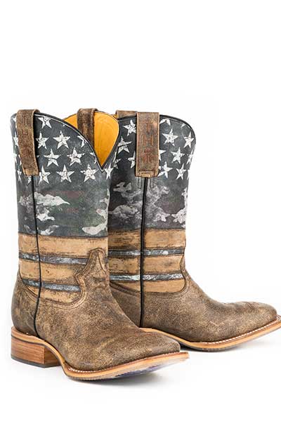 Tin Haul Men's "Freedom" Square Toe Western Boot