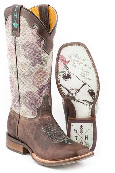 Tin Haul Women's "Rosealiscious" Western Boot