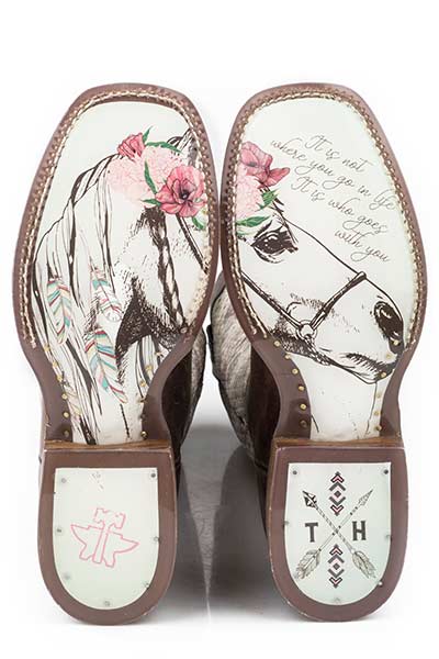 Tin Haul Women's "Rosealiscious" Western Boot