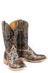Tin Haul Women's "Golden Horns" Western Boot