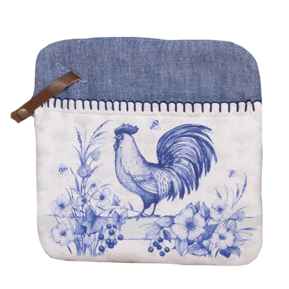 Kay Dee Designs - Blue Rooster Pocket Mitt