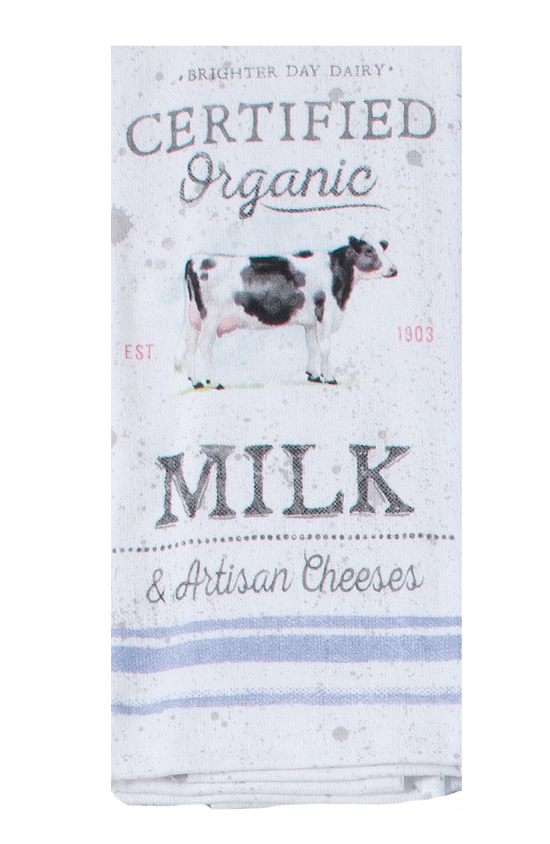 Kay Dee Designs - Local Market Organic Milk Dual Purpose Terry Towel