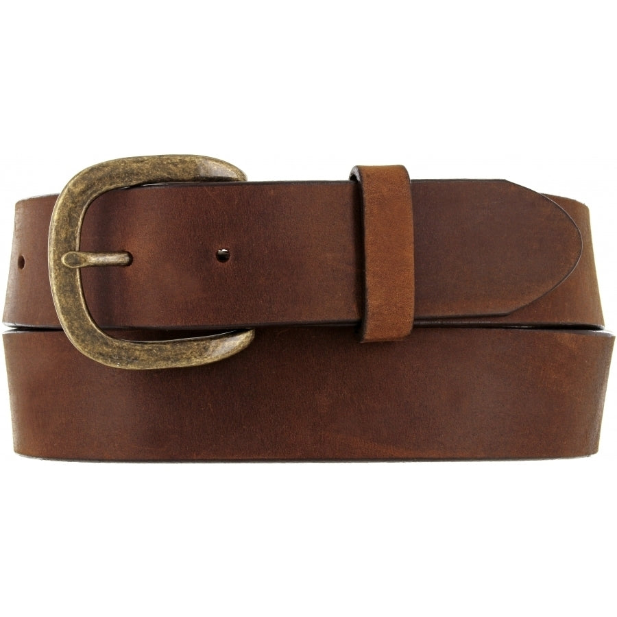 Justin Work Basic Leather Belt - Distressed Brown
