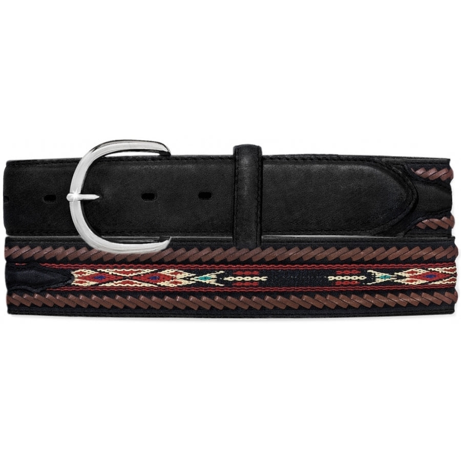 Men's Laced Edge Horse Hair Ribbon Belt