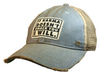 Vintage Life "If Karma Doesn't Smack You I Will" Distressed Trucker Cap