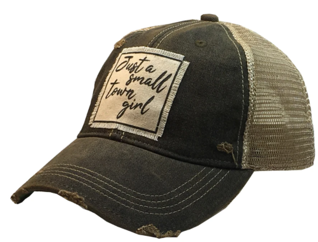 Vintage Life "Just A Small Town Girl" Trucker Cap
