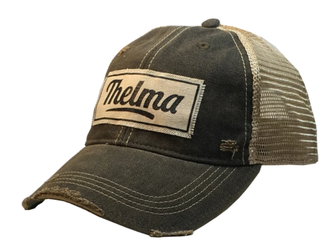 Vintage Life "Thelma" Distressed Trucker Cap
