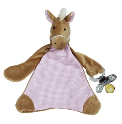 Maison Chic Nellie the Horse Pacifier Blankie