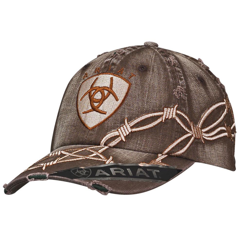 Ariat Men's Barbwire Ball Cap
