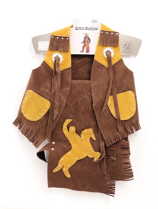 Bigtime Rodeo Children's Chaps and Vest