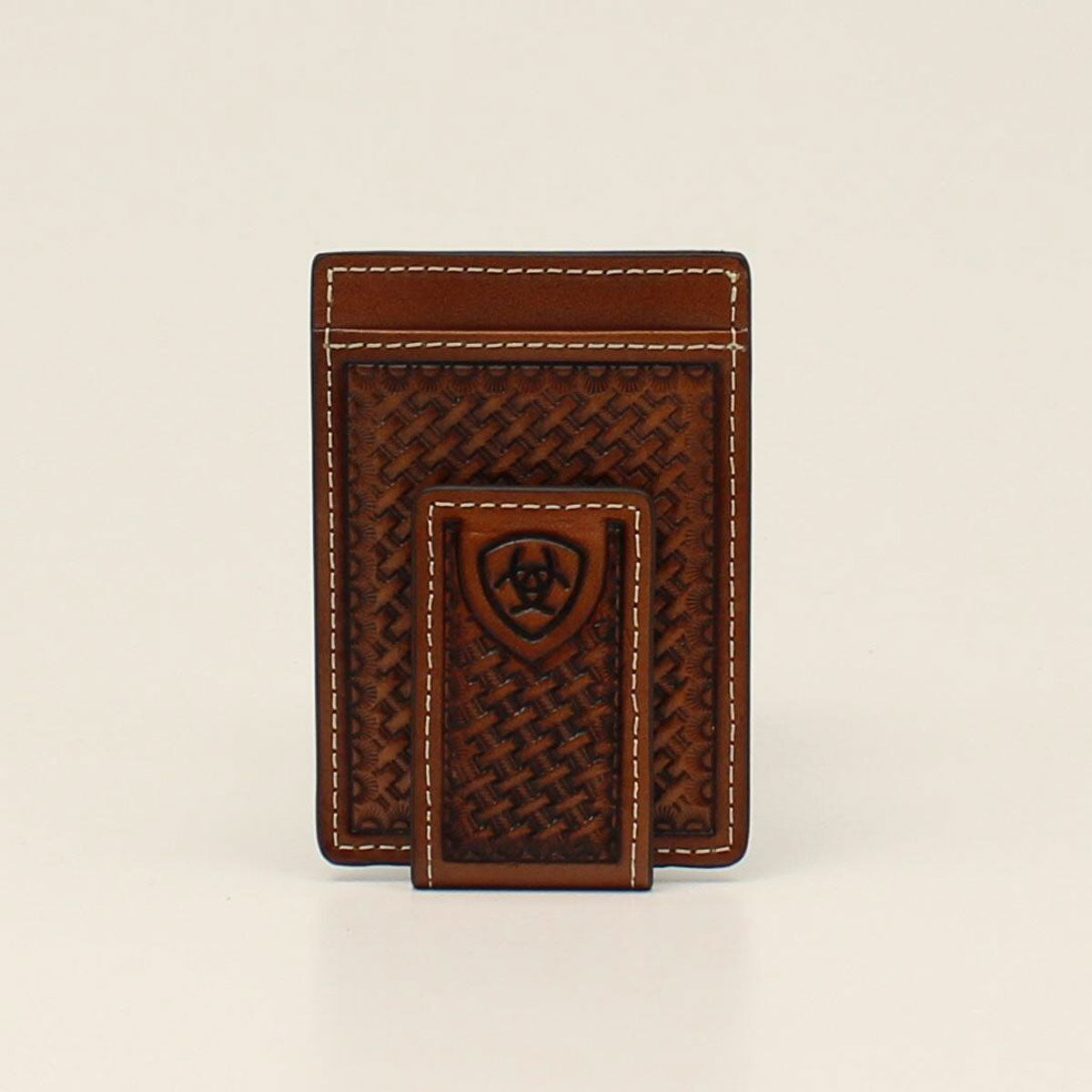 Ariat Men's Basketweave Money Clip