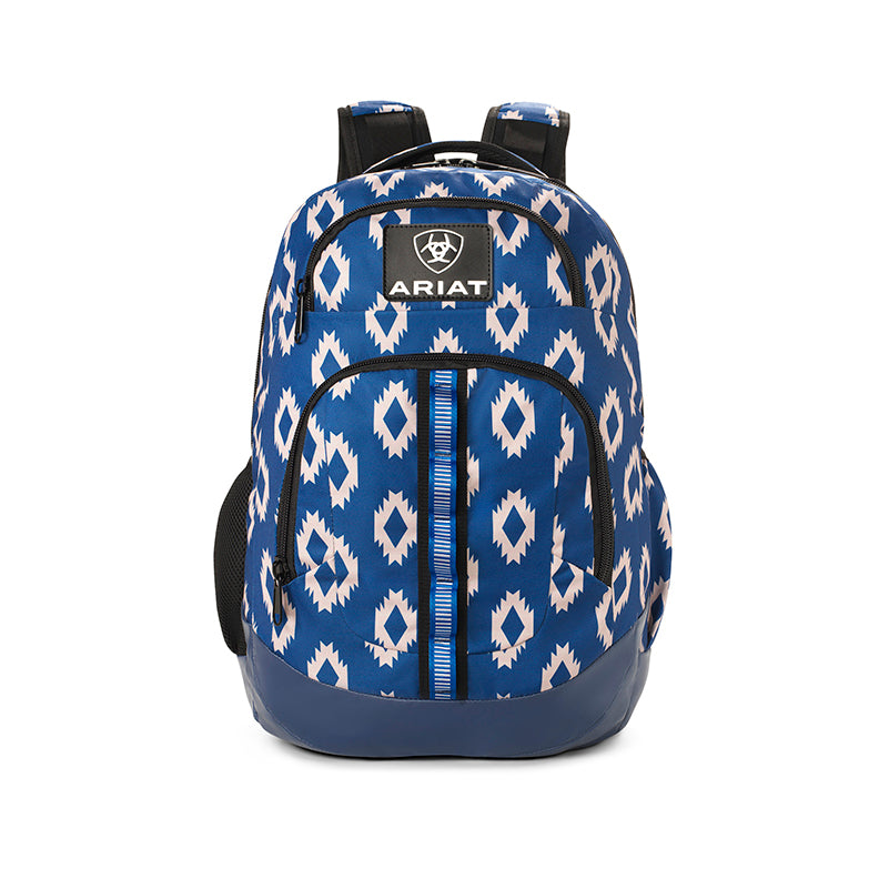 ariat leather backpack Ariat Aztec Blue Backpack