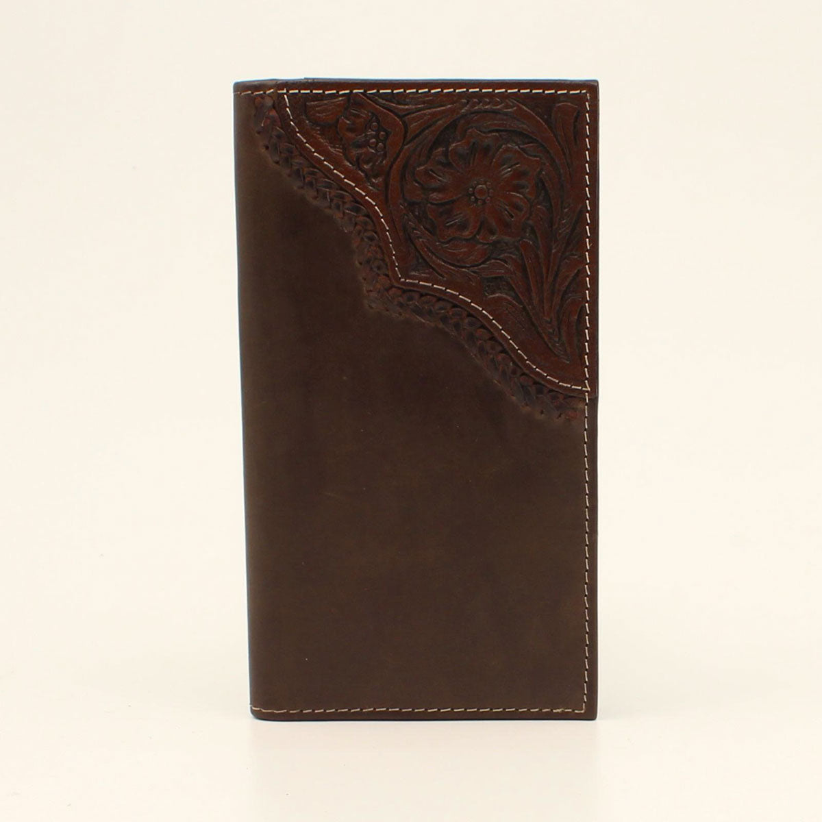 Nocona Men's Floral Tooled Rodeo Wallet