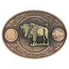 Montana Silversmith Miner's Buffalo Indian Head Buckle