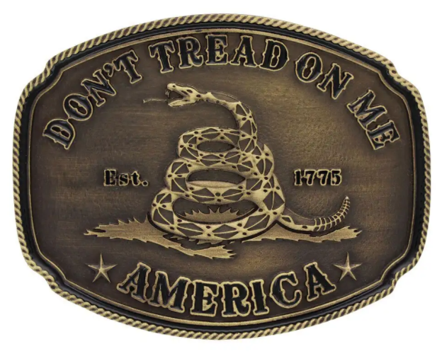 Montana Silversmith Don't Tread on Me Buckle