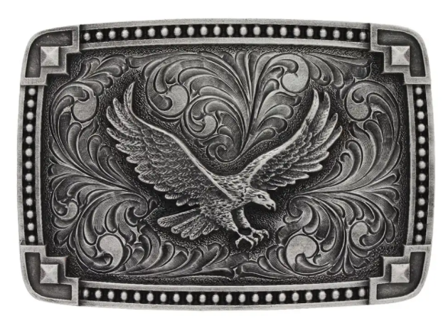 Montana Silversmith Attitude Buckle with Soaring Eagle