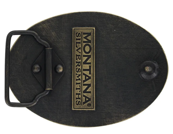 Montana Silversmith God, Guts & Guns Belt Buckle - Centerville