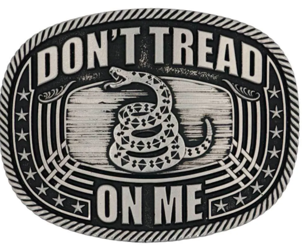 Montana Silversmith Don't Tread on Me Roped Attitude Buckle