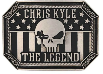 Montana Silversmith The Legend Chris Kyle Attitude Belt Buckle