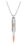 Montana Silversmith I'll Cover You Sniper Bullet Necklace