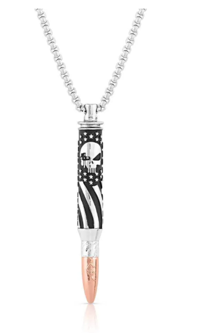 Montana Silversmith I'll Cover You Sniper Bullet Necklace