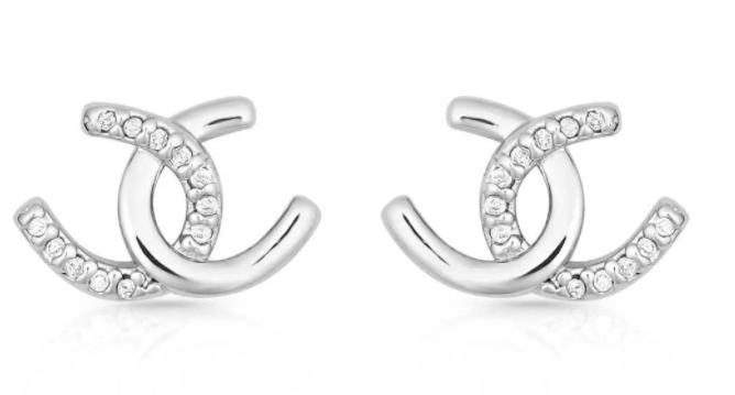 Montana Silversmith Horseshoe Happiness Post Earrings