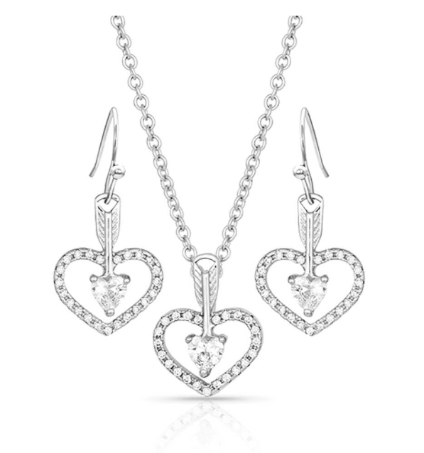 Montana Silversmith Straight to the Heart Arrow Jewelry Set